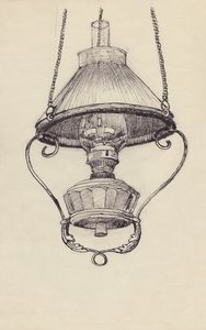 Paraffin Lamp, c1950