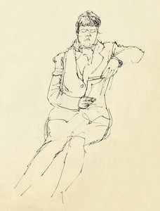 Seated Woman Reading