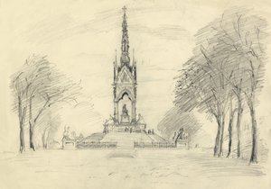 The Albert Memorial, Kensington Gardens, London by Shirley Markham