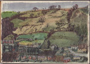 Village and Fields