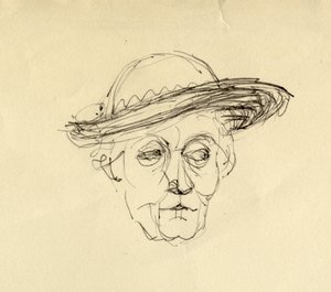 Woman in hat