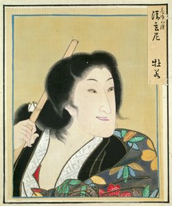 Leaf from Album of Actor Portraits