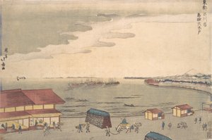 Shore Scene Showing European Influence