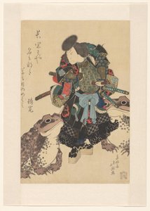 Nakamura Utaemon III as Asahina Saburô in the Play 