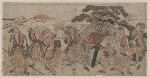 Seven Lucky Gods by Shunsen