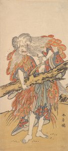 The 5th Ichikawa Danjuro in the Role of Yamauba, 12th month, 1775 by Shunsho