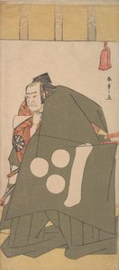 The Actor Nakamura Nakazo in Shibaraku in Dark Green Robes, ca. 1781 by Shunsho