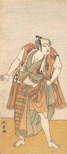 The First Bando Mitsugoro as an Unarmed Man by Shunsho