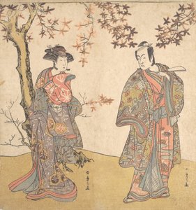 The Second Ichikawa Monnosuke as an Unarmed Man by Shunsho