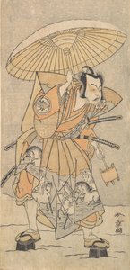 The Second Nakamura Juzo as a Samurai, 1773 or 1774 by Shunsho