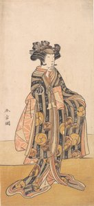 Yoshizawa Iroha as a Woman Tomoe Gozen Standing on the Bank by Shunsho