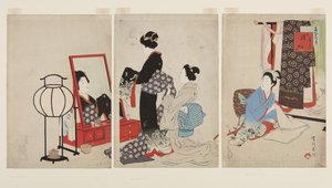 November, Marriage by Shuntei Miyagawa
