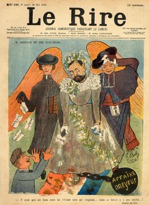 Caricature of Joseph Reinach, from the front cover of 