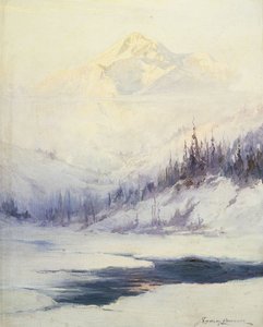Winter Morning, Mount McKinley, Alaska by Sidney Laurence