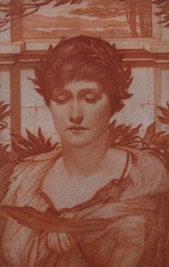 Girl Reading a Letter by Sidney Meteyard