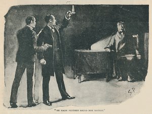He Made Neither Sound Nor Motion, 1892 by Sidney Paget