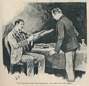He Unwound The Handkerchief, And Held Out His Hand, 1892