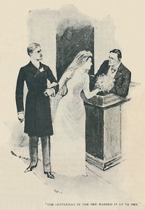 The Gentleman In The Few Handed It Up To Her by Sidney Paget