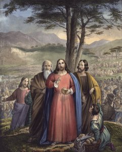 Christ feedeth the multitude