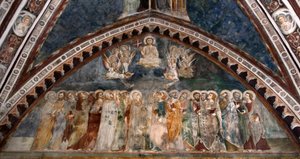 Christ in Glory by Sienese School