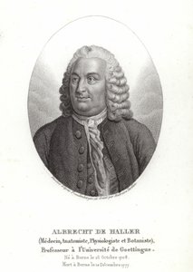 Albrecht von Haller by Sigmund Freudenberger