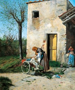 Washerwomen Near Florence