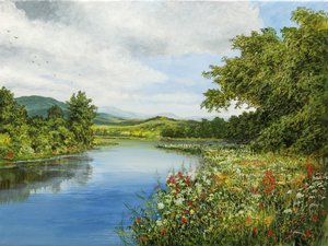 Quiet Scenery by Silvian Sternhagel