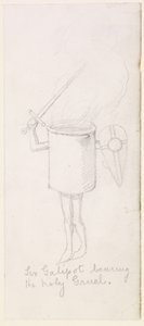 Sir Galipot Bearing the Holy Gruel