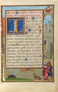 Border with Joab Stabbing Abner by Simon Bening