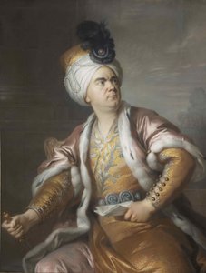 The Actor Lekain as Orosmane in the Tragedy Zaïre of Voltaire