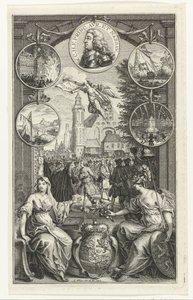 Allegory of the Elevation of William IV to Stadtholder, 1747