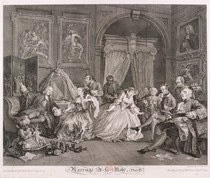 Marriage a la Mode, Plate IV