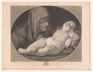 Mary by Sleeping Christ