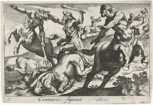 Hercules Fighting the Centaurs