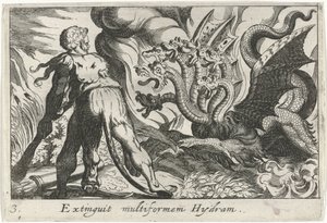 Hercules Fighting the Hydra of Lerna (Herculean Themes)