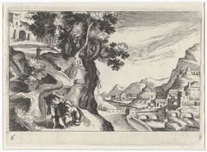 Landscape with Judah and Tamar