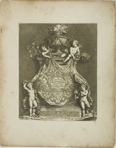 Plate One, from A New Book of Ornaments by Simon Gribelin II