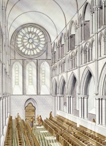 The Church Interior, Byland Abbey