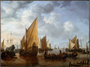 Frederick Henry, Prince of Orange Visits the Fleets in Dordrecht in 1646