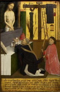 The Mass of Saint Gregory by Simon Marmion