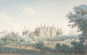 The Château of Chambord Seen from the Southwest, 18th century by Simon Mathurin Lantara