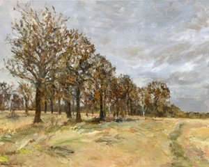 Woodland, Richmond Park no 6, 2022 by Simon Neville