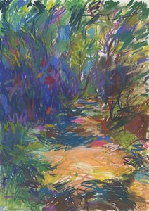 Woodland Pathway No 24 by Simon Neville