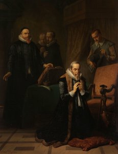 The Last Prayer of Johan van Oldenbarnevelt by Simon Opzoomer