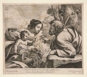 Holy Family with a Bird