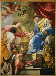 Prudence Brings Peace and Abundance by Simon Vouet