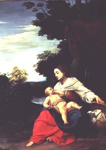 Madonna with a Basket