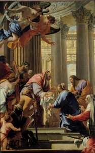 Presentation at the Temple by Simon Vouet