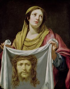 St. Veronica Holding the Holy Shroud