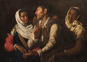 The Fortune Teller, 1617